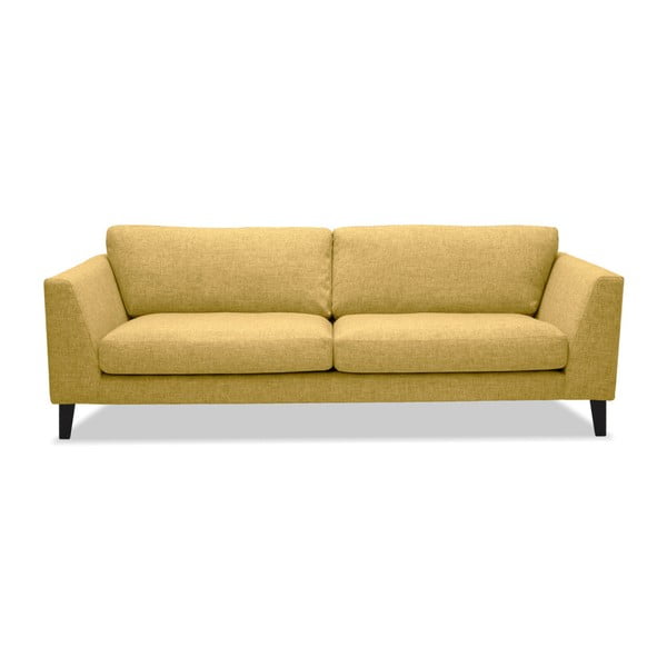 Canapea cu 3 locuri Vivonita Monroe, galben