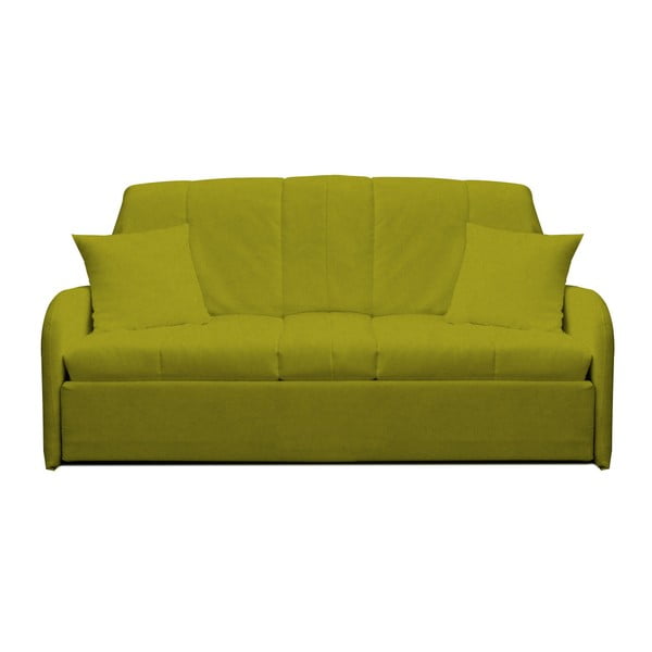 Canapea extensibilă cu 3 locuri 13Casa Paul, verde
