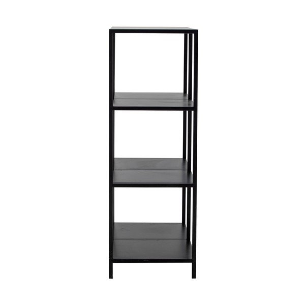 Bibliotecă neagră din metal 80x114 cm Valde – Bloomingville-image-3