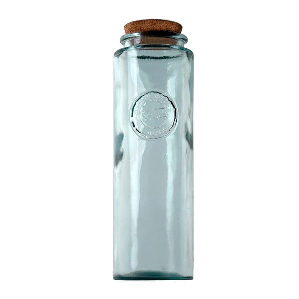 Recipient din sticlă reciclată cu dop Ego Dekor Authentic, 1,8 l