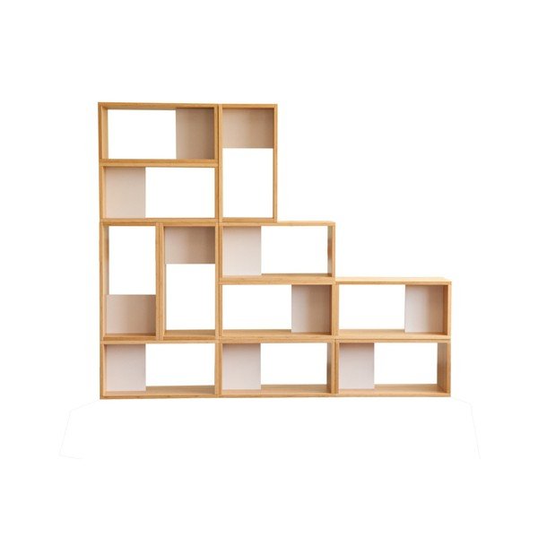 Modul bibliotecă din bambus Mauro Ferretti Bamboo-image-4