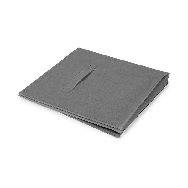 Cutie de depozitare gri închis din plastic 31x31x31 cm – Compactor-image-2