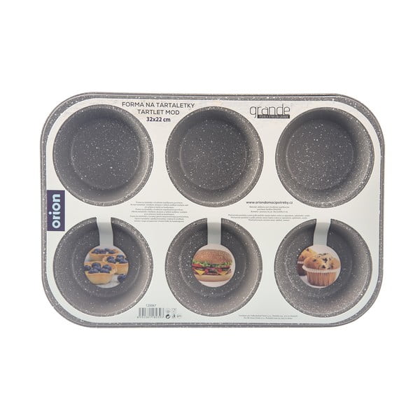 Formă de copt pentru brioșe din metal 22x32 cm Grande – Orion-image-2