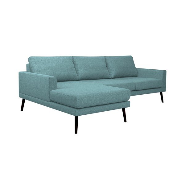 Colțar Windsor & Co Sofas Rigel, partea stângă, albastru-image-1