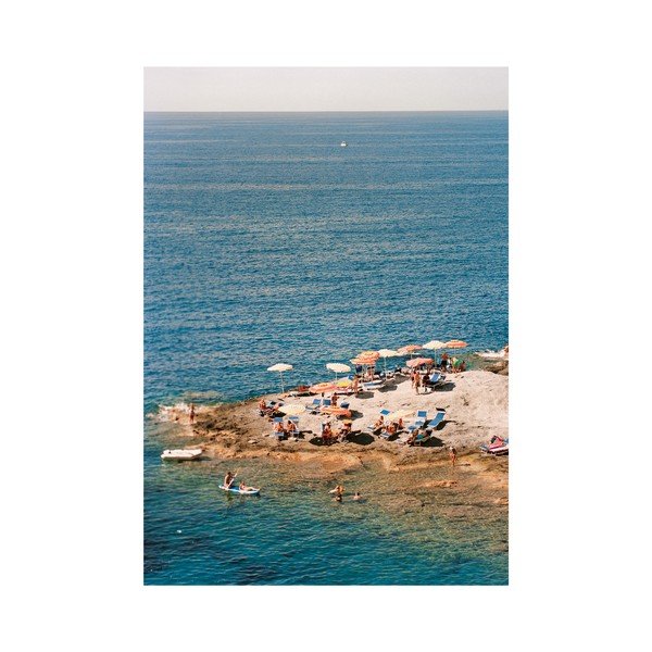 Poster 30x40 cm Ponza Tangerine – Anna Pihan – The Poster Club