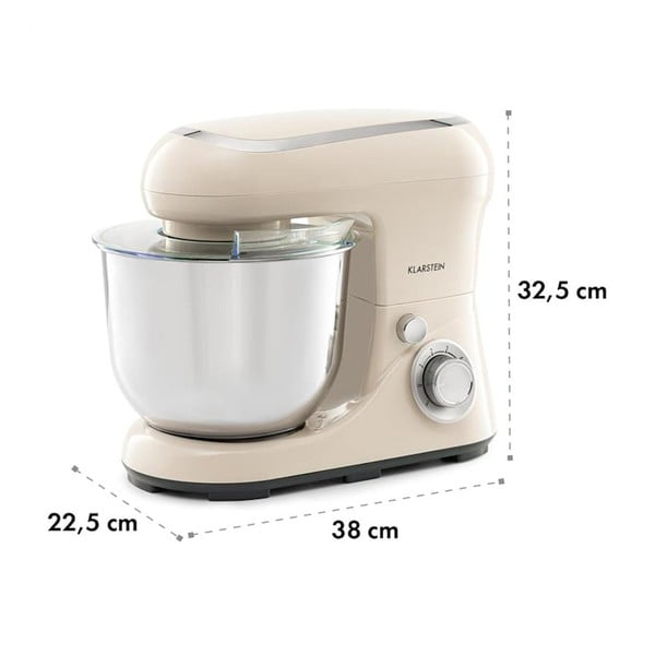 Robot de bucătărie Klarstein Bella Pico 2G, bej-image-3