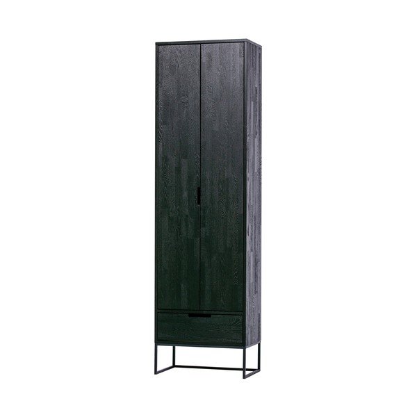 Dulap negru din lemn de frasin 60x210x36 cm Silas – WOOOD-image-3