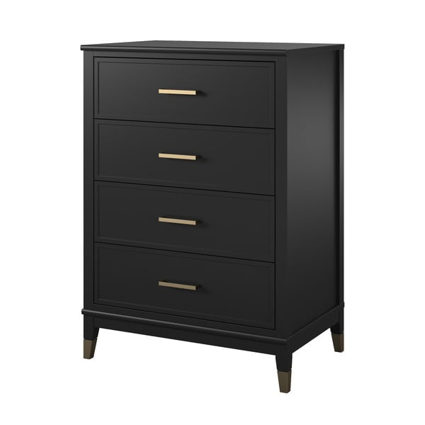 Comodă CosmoLiving by Cosmopolitan Westerleigh, 75 x 106 cm, negru-image-2