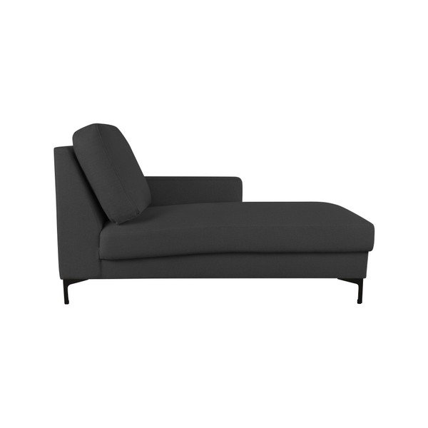 Șezlong Cosmopolitan design Atlanta, pe partea dreaptă, gri închis-image-3