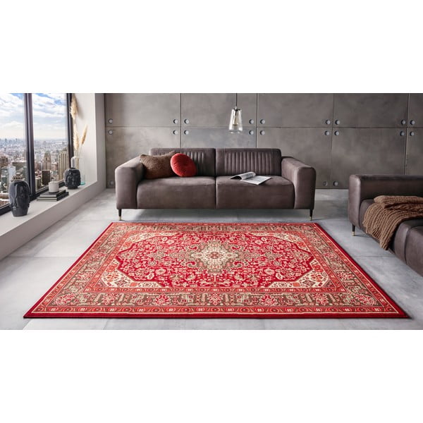 Covor Nouristan Skazar Isfahan, 160 x 230 cm, roșu deschis-image-1