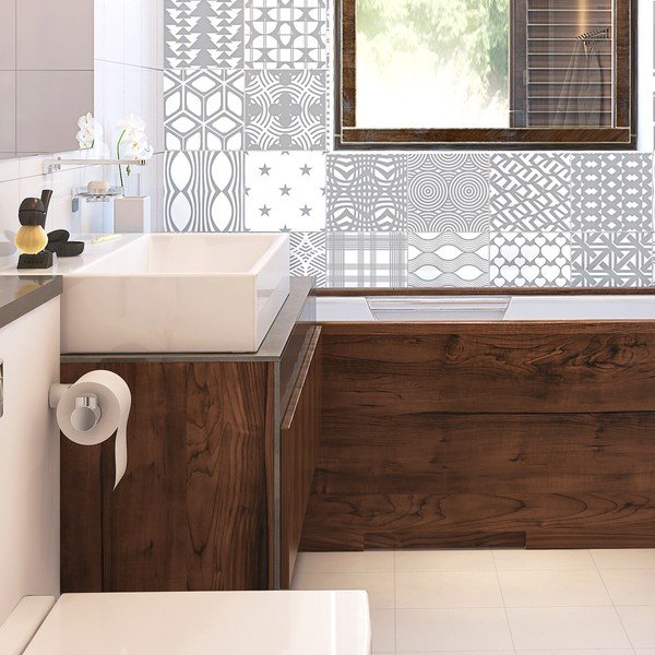 Set 24 autocolante Ambiance Scandi, 60 x 90 cm-image-4