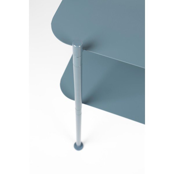 Etajeră albastru-deschis din metal 50x62 cm River – Zuiver-image-1