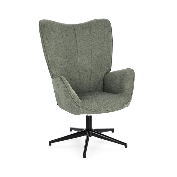 Fotoliu verde pivotant Inas – Bizzotto