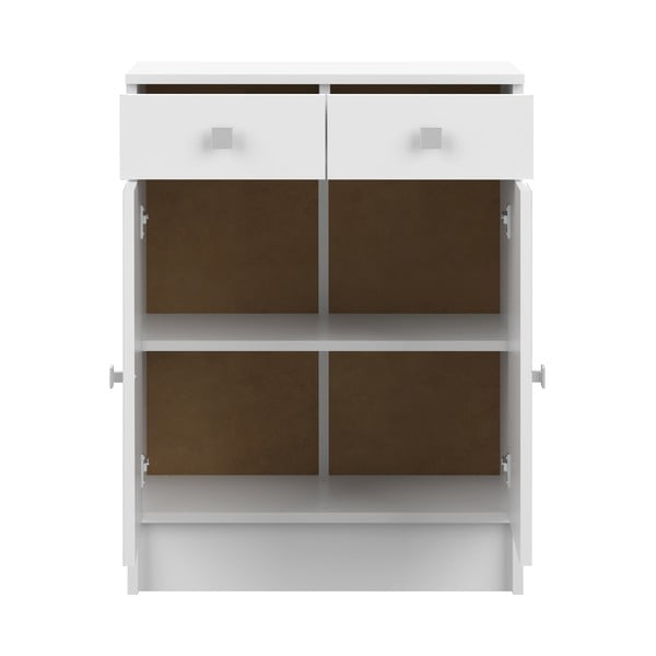 Dulap de baie scund alb 60x82 cm Combi - TemaHome -image-3