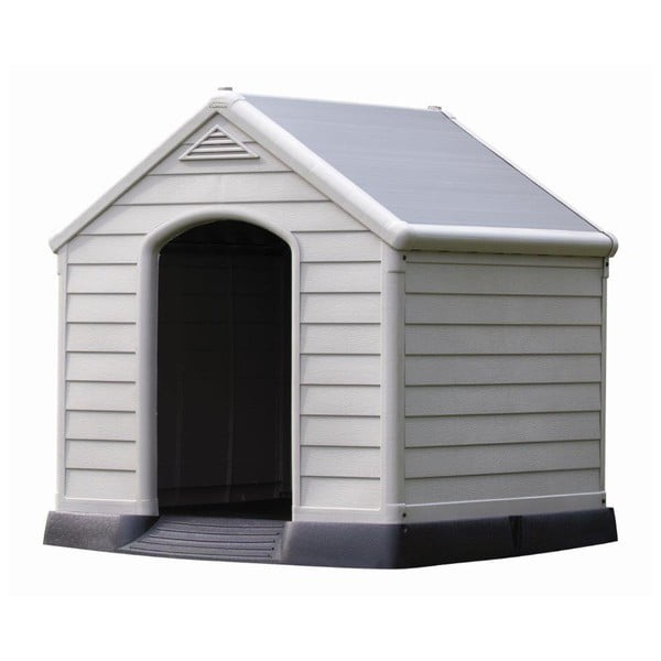Căsuță pentru animale gri pentru câini 95x99 cm – Curver