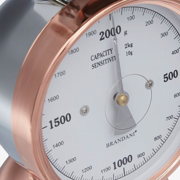 Cântar de bucătărie din inox Brandani Rose Gold-image-1