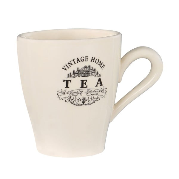 Ceașcă de ceai Premier Housewares Vintage Home, crem