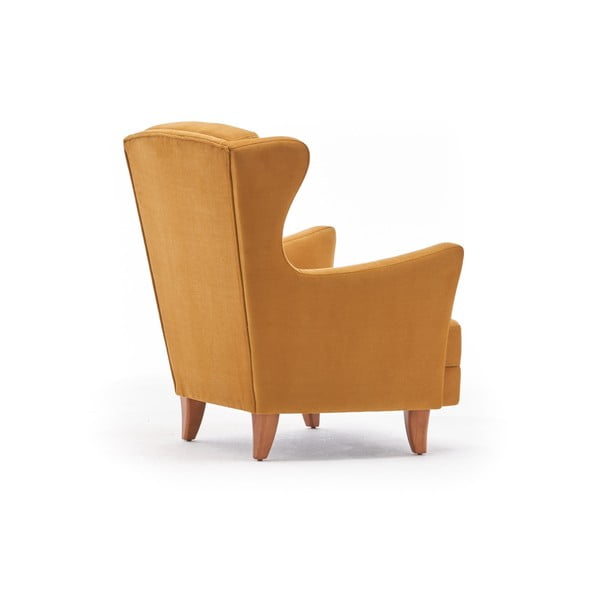 Fotoliu wing galben  Lola Brejer – Artie-image-2