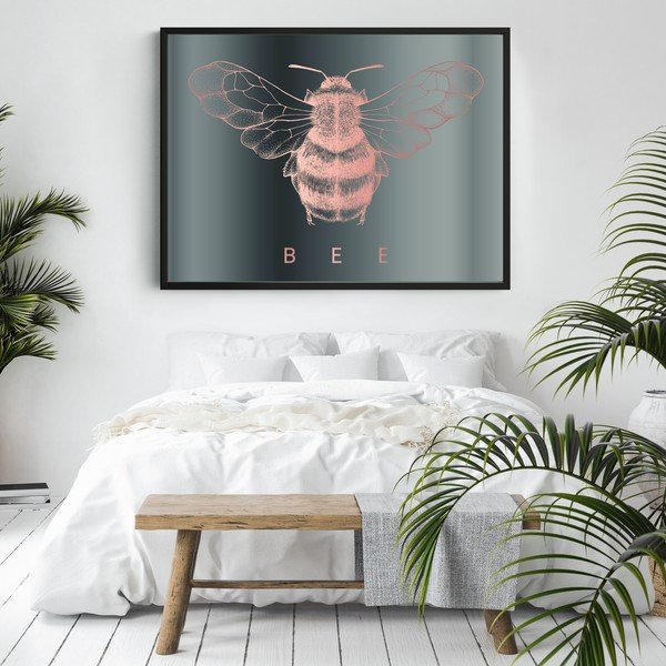 Poster cu ramă pentru perete BUMBLEBEE, 40 x 50 cm-image-2