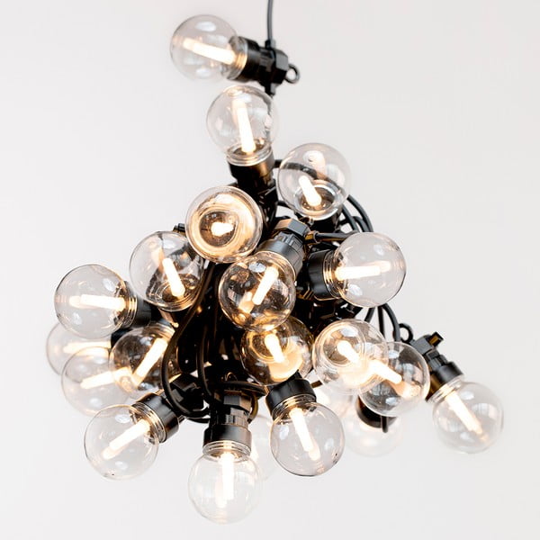 Ghirlandă luminoasă cu LED DecoKing Basic Bulb, lungime 8 m, 10 beculețe