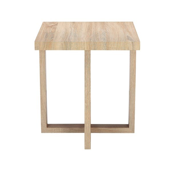 Măsuță auxiliară în decor de stejar Støraa Sloan-image-2