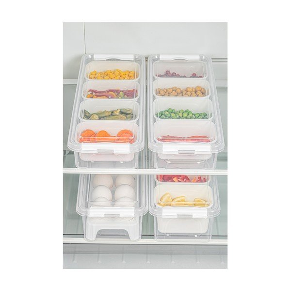 Organizatoare de frigider 4 buc. din plastic – Hermia-image-1
