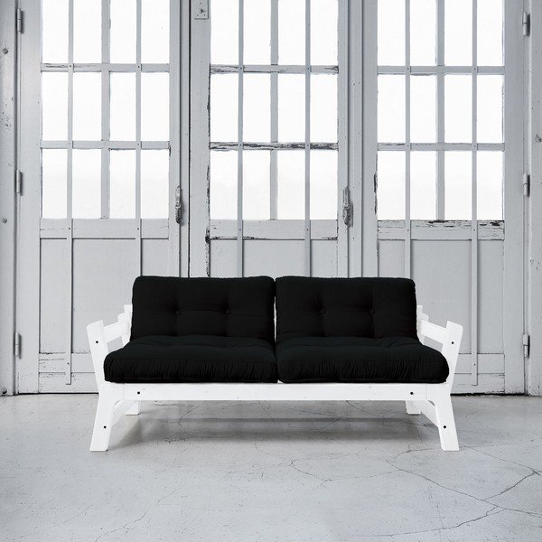 Canapea extensibilă Karup Step White/Black-image-1