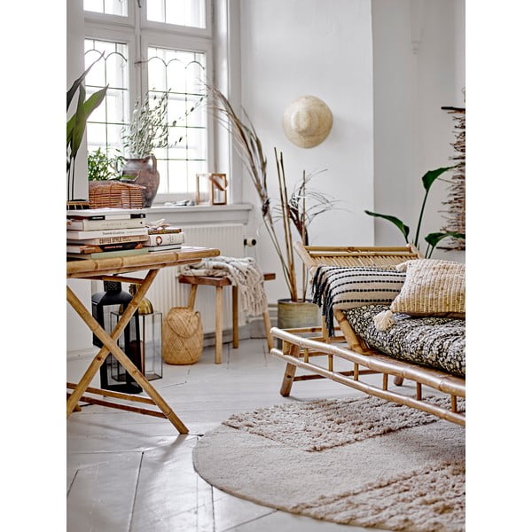 Șezlong de grădină  natural  din bambus Sole – Bloomingville-image-1