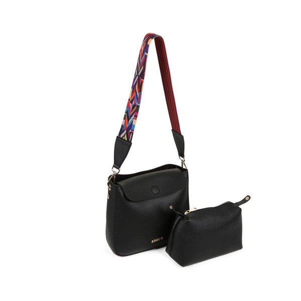 Geantă din piele ecologică Beverly Hills Polo Club Georgina, negru-image-4