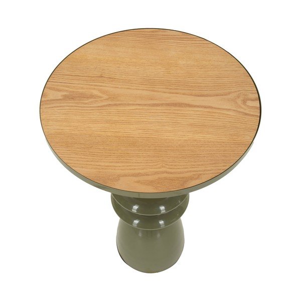 Măsuță auxiliară rotundă din metal ø 45,5 cm Metal Console – Mauro Ferretti-image-2