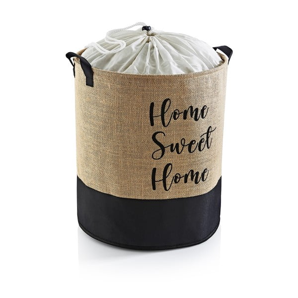 Coș de depozitare de depozitare din iută ø 37x40 cm – Mioli Decor