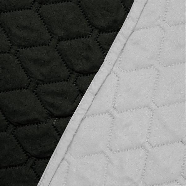 Cuvertură cu 2 fețe din microfibră DecoKing Axel, 240 x 260 cm, negru - gri-image-3