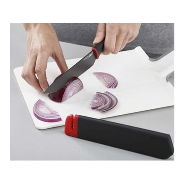 Set 2 cuțite cu teacă și piatră de ascuțit Joseph Joseph Slice&Sharpen-image-2