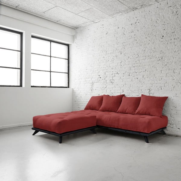 Canapea Senza Black/Passion Red-image-4