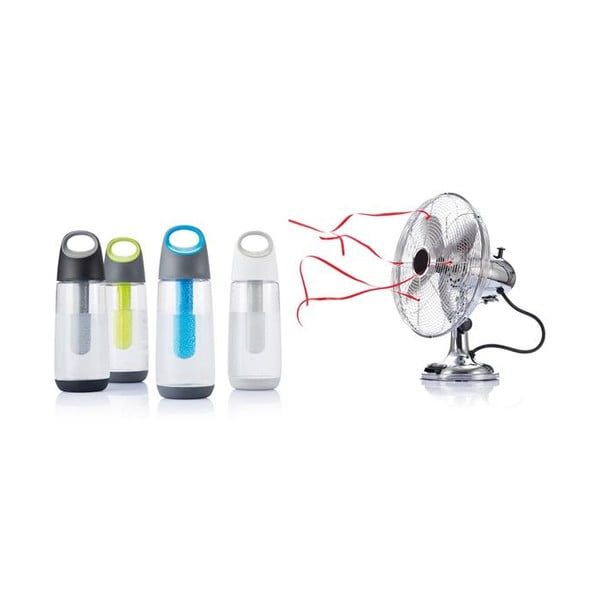 Sticlă cu răcitor XD Design Bopp, 700 ml, albastru-image-3