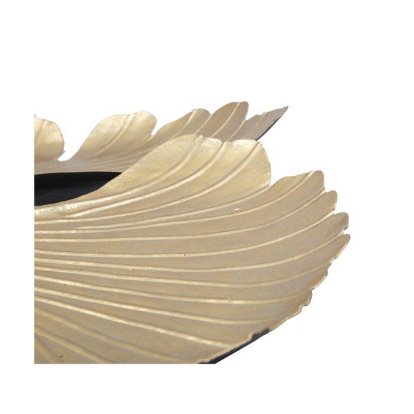 Decorațiune Mauro Ferretti Double Leaf, 40 x 32 cm, auriu-image-4