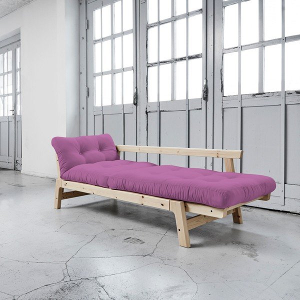 Canapea extensibilă Karup Step Natural/Taffy Pink-image-2
