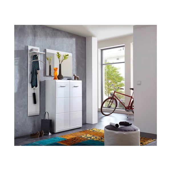 Cuier de perete alb cu raft Adana – Germania-image-1