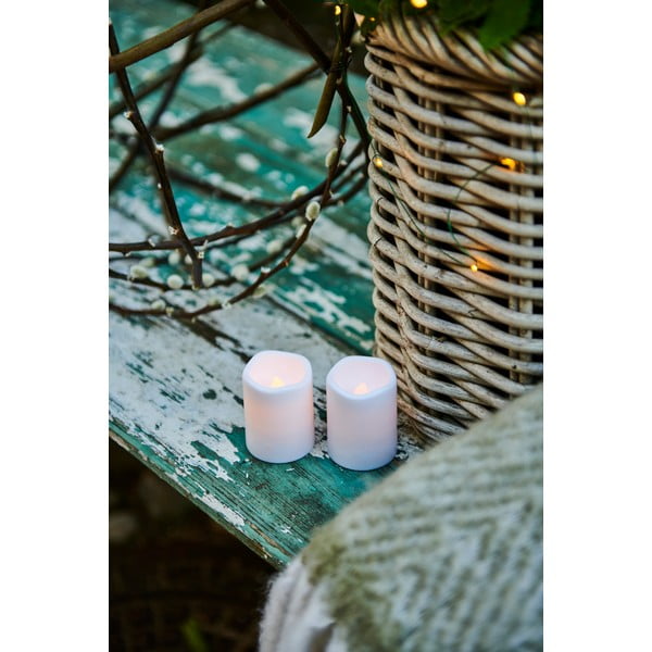 Decorațiuni luminoase albe 2 buc. pentru exterior Storm Mini – Sirius-image-3
