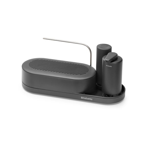 Suport pentru accesorii de spălat gri din plastic SinkStyle – Brabantia