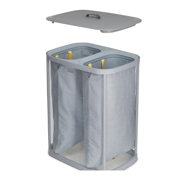 Coș de rufe gri 45 l + 45 l Tota - Joseph Joseph-image-3