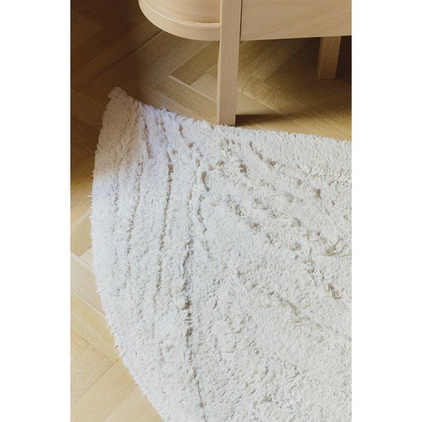 Covor pentru copii crem lavabil/țesut manual din bumbac 100x120 cm Swan – Lorena Canals-image-2