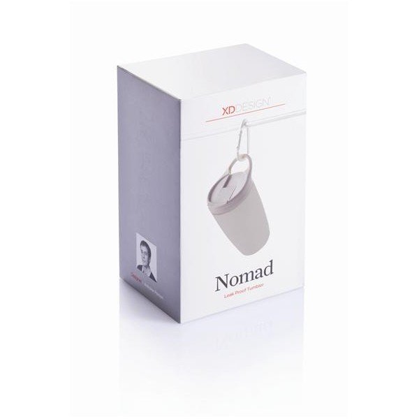 Cană XD Design Nomad, argintiu, 400 ml-image-2