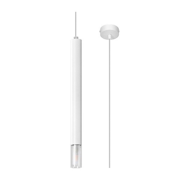 Lustră albă din metal ø 8 cm Vittoria – Sollux