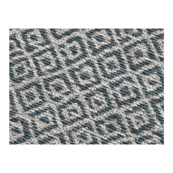 Covor potrivit pentru exterior Elle Decoration Bloom Croix, 140 x 200 cm, albastru-image-4