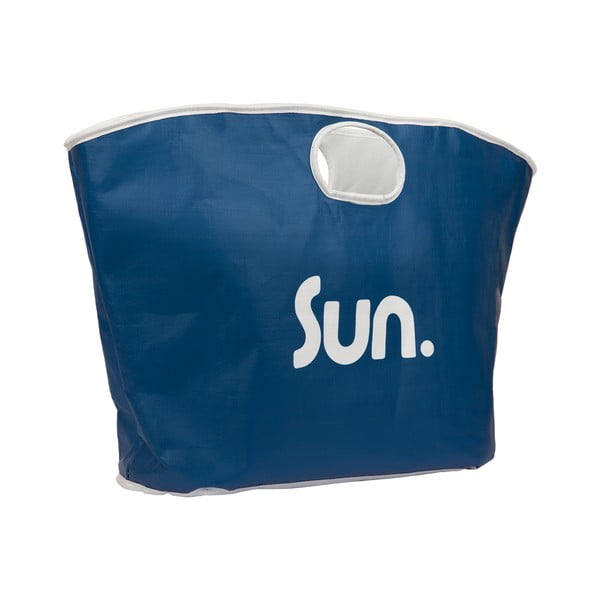 Geantă de plajă Sunnylife Everything Bag, albastru