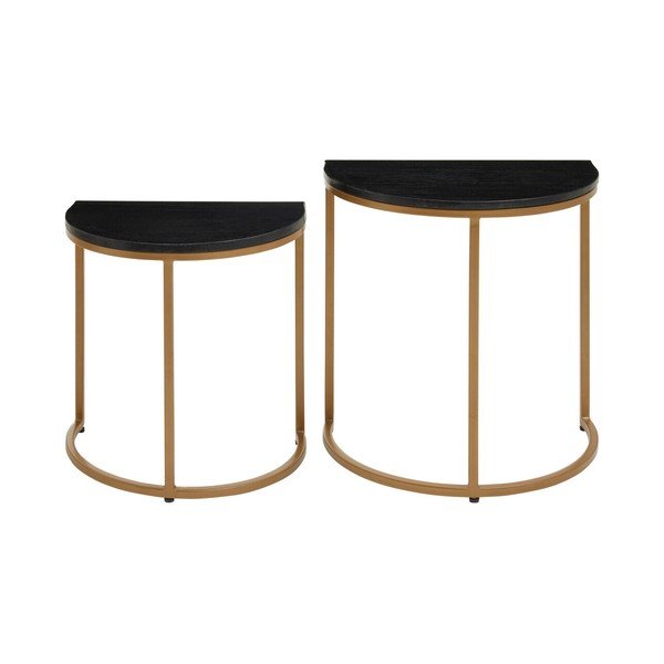 Măsuțe auxiliare 2 buc. cu blat din marmură 28x45 cm Varana – Premier Housewares
