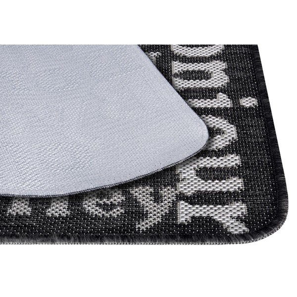 Covoraș intrare Hanse Home Weave Bonjour, 50x80 cm, gri antracit-image-2