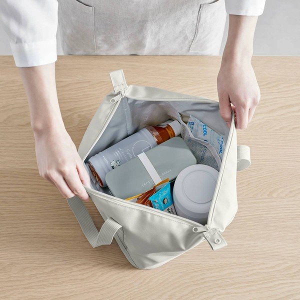 Geantă termoizolantă gri deschis 8 l Tower – YAMAZAKI-image-2