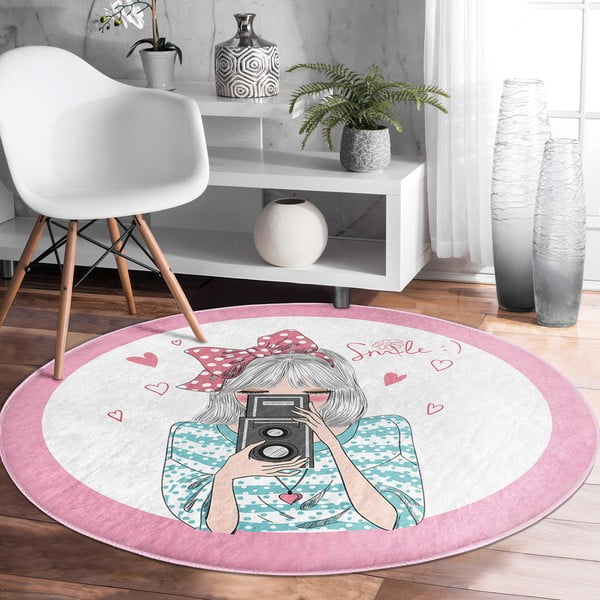 Covor rotund  pentru copii ø 120 cm Comfort – Mila Home-image-3